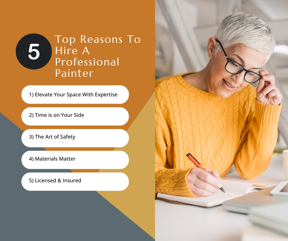 5 Reasons Why To Hire A Professional Painter 