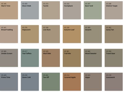 Vinyl Safe Colors By Sherwin Williams